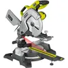 Image de RYOBI - Scie à Onglets 2000W EMS254L   Lame Ø254mm 48 dents, Laser, Guide Équerre, Coupes Précises Bois et PVC, Table aluminium surfacée et Réglages Multiples