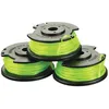 Image de RYOBI - Lot de 3 bobines Simple Fil 2,0mm - RAC143 - pour Coupe-Bordures RLT36, RLT36C33...