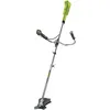 Image de RYOBI - Débroussailleuse sans Fil 18V One+ OBC1820B   Lame Métal + Tête Fil, Coupe 30cm, Poignée Bike, Moteur Puissant pour Herbes Denses et Broussailles   Batterie Non Incluse