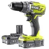 Image de RYOBI - Perceuse Visseuse 18V ONE+ R18DD3-220S   2 Batteries 2.0Ah + Chargeur, Mandrin 13 mm, 2 Vitesses, 24 Réglages   Compacte et Polyvalente