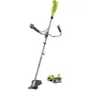 Image de Ryobi - Débroussailleuse 18V - Ø Fil 1 x 1,6 mm - Lame 3 Dents Tri-Arc  20 cm & Tête Double Lames Dentelées (+10 Lames) pour Coupe-Bordures, Dresse-Bordures - Spéciale Herbes Hautes/Épaisses