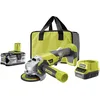 Image de RYOBI Meuleuse d'Angle 18V ONE+ Disque 115 mm R18AG-140S Batterie 4,0 Ah