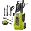 Image de RYOBI RY140PWA-P Nettoyeur Haute Pression 1400 W   110 Bar, 360 L/h, Lance + Buses + Détergent Inclus, Enrouleur de Tuyau, Pompe Aluminium   Nettoyage Terrasse, Vélo, Mobilier de Jardin