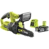 Image de RYOBI - Tronçonneuse compacte 18V - guide 20 cm - tendeur latéral - Livré avec une 2ème chaîne, 1 batterie lithium+ 18V 2,5 Ah et 1 chargeur 1,5 A - RY18CS20A-125/RAC270