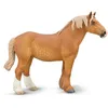 Image de Collecta Deqube 90180050 Jument Belge Alazan Figurine à Collectionner Cheval Taille XL +3