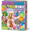Image de 4M Kit d'art et d'artisanat pour créer et peindre 6 aimants de réfrigérateur ou badges pour garçons et filles âgés de 5 à 12 ans