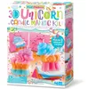 Image de 4M 00-04817 Créer des bougies 3D Licorne - Kit Créatif pour Enfants et Garçons, Set pour Créer 2 Bougies Magiques, Couleurs Vivantes, Âge 8+ Ans