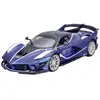 Image de Bburago Ferrari R&P FXX-K EVO, blau #27 1:18 Modèle réduit de voiture