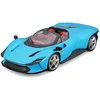 Image de Bburago - 1/18 Ferrari Signature - Daytona SP3 - Bleue - L'exclusivité de la Vitesse et du Prestige ! Découvrez la dernière nouveauté 2024 : Une Incarnation Faite de l'élégance et de la Performance