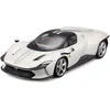 Image de Bburago 1/18 Ferrari Signature - Daytona SP3 - Blanche   Modèle réduit détaillé de la Ferrari Daytona SP3, Fait pour Les passionnés de Voitures de Sport - 16912