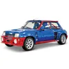 Image de Bburago - Renault 5 Turbo, Miniature 1:24, Réplique Détaillée avec Portes Ouvrables, Disponible en Bleu et Rouge, Licence Renault, Âge Recommandé 3+ Ans