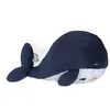 Image de Kaloo - Petit Calme - Peluche Bébé Apaisante - Baleine Bleue 32 cm - Effet Bouillotte Chaud ou Froid - Matière Très Douce - Déhoussable - Dès la naissance, K970700