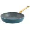 Image de Poêle aluminium antiadhésive bleu 24 cm Evolution Green pan