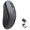 Image de Keychron M3-A71 Souris sans Fil 1K avec capteur PixArt 3311 - Connexion 2,4 GHz/Bluetooth/USB, Ergonomique, DPI 12000, Batterie 95 h, Compatible Windows/Mac/Linux - Noir