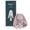 Image de Kaloo - Lapinoo - Pantin Lapin - Peluche Bébé Bi-Matières Jersey et Tricot - 25 cm - Couleur Rose - Matières très Douces - Boîte Cadeau - Dès la Naissance, K969940