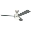 Image de Westinghouse Lighting 7205440 Alta Vista, Ventilateur de Plafond avec Lampe intégrée Métal, Intégré, 17 W, Acier Inoxydable