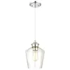 Image de 62055 Suspension verre et chrome avec LED, 6205540