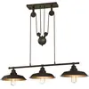 Image de Westinghouse 6332540 Luminaire Suspendu à Poulies d'Intérieur à Trois Lampes, Verre/, Bronze Huilé,