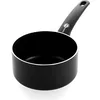 Image de GreenPan Cambridge Casserole ouverte de 16 cm/1,5 litre en céramique antiadhésive saine, sans PFAS, sans induction, va au lave-vaisselle, va au four, noir