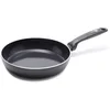 Image de GreenPan Torino Poêle à frire antiadhésive en céramique saine de 24 cm, sans PFAS, pour induction, lavable au lave-vaisselle, noir