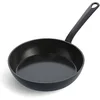 Image de GreenPan Craft Poêle à frire antiadhésive en céramique anodisée dure de 24 cm, sans PFAS, sans induction, sans risque pour le lave-vaisselle, sans risque pour le four, noir