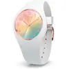 Image de ICE-WATCH - Ice Sunset Rainbow - Montre Blanche pour Femme avec Bracelet en Silicone - 015743 (Small)