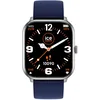 Image de ICE-WATCH - Ice Smart Silver Navy - Montre Connectée Argent Mixte avec Bracelet en Silicone - 021412 (1,85")
