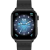 Image de ICE-WATCH - Ice Smart 3.0 Black Milanese 1.78 AMOLED GPS - Montre connectée rectangulaire Noire Mixte avec Bracelet en Metal - 024300 (1.78 Pouces)