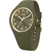 Image de ICE-WATCH - Ice Champagne Olive Green - Montre Verte pour Femme avec Bracelet en Silicone - 025254 (Small 37)