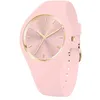 Image de ICE-WATCH - Ice Champagne Soft Pink - Montre Rose pour Femme avec Bracelet en Silicone - 025352 (Small 34)