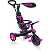 Image de Globber - Tricycle Explorer 4 en 1 - Tricycle évolutif et draisienne pour Les Tout-Petits de 10 Mois à 5 Ans - Version 1 - Rose