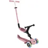 Image de Globber - GO UP Active Lights - Trottinette évolutive 3 Roues avec siège, pour Les Enfants de 15 Mois à 6 Ans, Rose