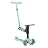 Image de Globber - GO UP Sporty Lights - Trottinette évolutive 3 Roues avec siège, pour Les Enfants de 15 Mois à 6 Ans, Vert Menthe