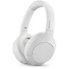 Image de Philips Audio TAH8506WT Casque Supra-auriculaire sans Fil à réduction de Bruit, Noise Cancellation Pro, Casque sans Fil pour Adultes, avec Micro, Bluetooth, autonomie de 60 Heures, Blanc, léger