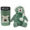 Image de Les DEGLINGOS - Grand Simply CHILLOS Le Paresseux en Boite - Vert - Peluche Ultra Douce - Idée Cadeau - Utilisable dès la Naissance - 33cm
