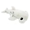 Image de Les PTIPOTOS by Les DEGLINGOS - Peluche Maman Bebe - Toute Douce - Cadeau Naissance - Clou Le Requin Marteau Maman & Bebe - 57CM - Gris Clair