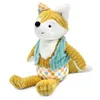 Image de Les DÉGLINGOS - Peluche Original - Velours côtelé Ultra Douce - Convient dès la Naissance, Moutarde