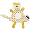 Image de Les DEGLINGOS - Doudou Baby Cyranos Le Renard- Velours côtelé Ultra Doux - Idée Cadeau - Dès la Naissance - 28 cm - Jaune Moutarde