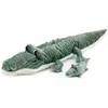 Image de Ptipotos Peluche Crocodile Maman et son Bébé Vert