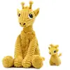 Image de Ptipotos Peluche Girafe Maman et son Bébé Jaune