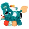 Image de LES DÉGLINGOS, Hochet d'Activités Berlingos le Koala, Jouet d'Éveil Bébé avec Anneau de Dentition, Bleu, 17 cm