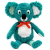 Image de LES DÉGLINGOS - Peluche Original Berlingos Le Koala - Velours côtelé Ultra Douce -23 cm - Bleu - Convient dès la Naissance