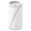 Image de TP-Link Routeur 5G WiFi 7 Deco BE65-5G(1-Pack) Tri-Bande, Débits Jusqu’à 3.4 GB/s 5G et 9300 MB/s WiFi, 3 Ports 2,5 GB/s, Système Mesh, Compatible Toute SIM, MU-MIMO, Mode de Routeur et AP
