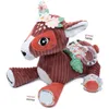 Image de LES DÉGLINGOS Peluche d'activités Bébé, Mélimélos la Biche, Tissu Ultra Doux, Jouets d'Éveil Puériculture, Doudou Sonore et Tactile, Convient Dès la Naissance, Rembourrage Recyclé Taille Unique