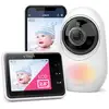 Image de Babyphone vidéo avec caméra veilleuse
