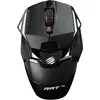 Image de MADCATZ R.A.T. 1+ Souris Gaming Ultra Légère (60g) - Capteur Optique PAW3205, 2000 PPP, Repose-Poignet Réglable, Patins en PTFE, Ergonomique - Noire