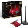 Image de TP-Link Archer TXE75E Carte WiFi 6E PCIe AXE5400 pour PC, Tri-Bande 6 GHz 5 GHz 2.4 GHz, Bluetooth 5.3, Antennes Haut Gain avec Base Magnétique, WPA3, Compatible Windows 10/11