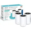 Image de TP-Link Deco PX50 (3-Pack) Routeur WiFi 6 Mesh AX3000 + CPL G.hn 1500, Réseau WiFi par Courant Porteur, 9 Ports Gigabit, WPA3, Idéal Maisons à Murs Épais