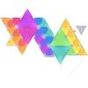 Image de Nanoleaf Shapes Mini Triangle Bundle Kit de Démarrage, 32 Panneaux Lumineux LED Connectés (28 Minis + 4 Triangles)- Appliques Murales Luminaires Intérieur Modulaires RGBW Wi-Fi, Compatible Alexa