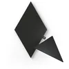Image de Nanoleaf Shapes | Black Triangles | Expansion Pack | 3PK | Compatible avec Alexa Google Assistant, décoration murale pour salon avec synchronisation de la musique, pack d'extension